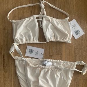 NWT WeWoreWhat bikini set